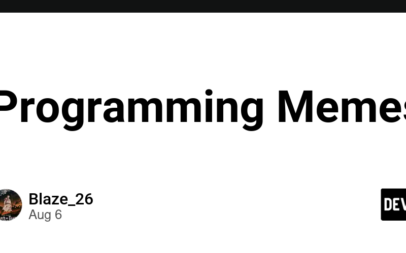Programming Memes