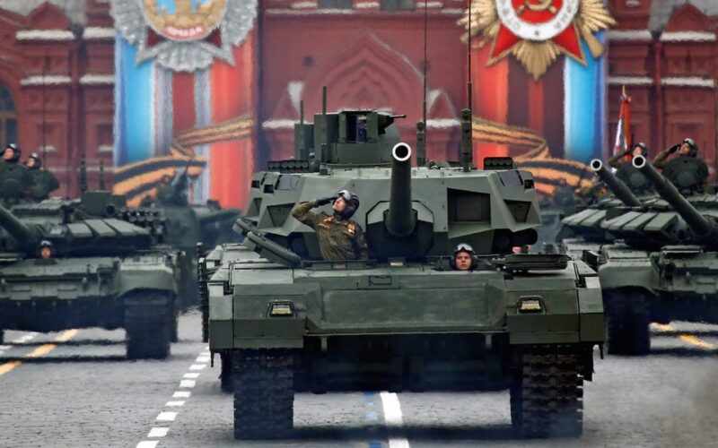 Russia's throwing away an advantage of the Soviet-style tank by building weird cage armor to shield them from drones