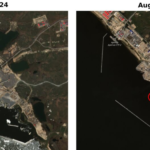 Satellite Images Show First LNG Ship at Sanctioned Russian Plant