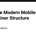 Simple Modern Mobile-First Container Structure