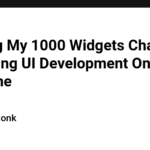 Starting My 1000 Widgets Challenge: Mastering UI Development One Step at a Time