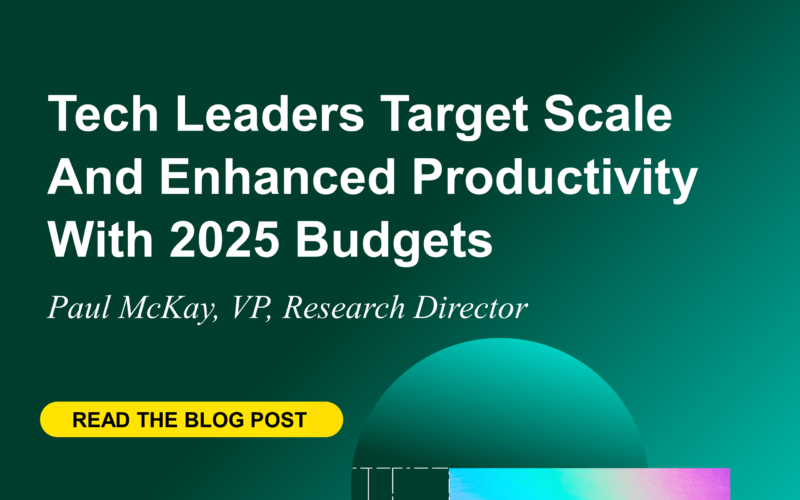 Tech Leaders Target Scale And Enhanced Productivity With 2025 Budgets