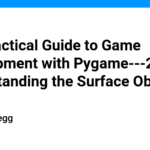 The Practical Guide to Game Development with Pygame---2. Understanding the Surface Object