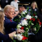 The family of a fallen Green Beret is not happy Trump filmed a TikTok and took pictures in the section of Arlington cemetery where the soldier is buried: report