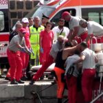 Tornado sinks superyacht, rescuers search for survivors off Italian coast