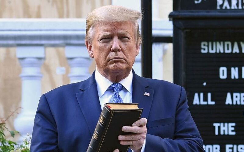 Trump raked in $300,000 from sales of the 'God Bless The USA Bible,' signed copies of which go for $1,000 a pop