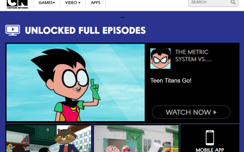 Warner Bros. sends Cartoon Network’s website to the digital graveyard