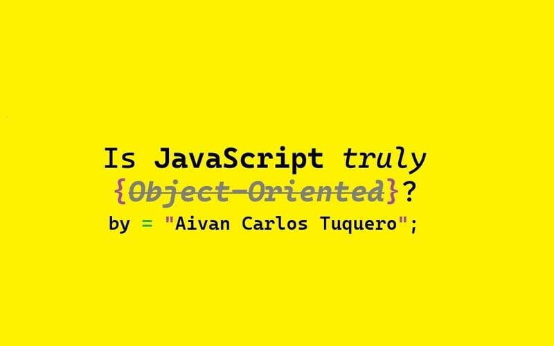 Why JavaScript Is Not ‘True’ OOP