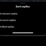 X now lets you sort replies so blue checks don’t bury other users’ comments