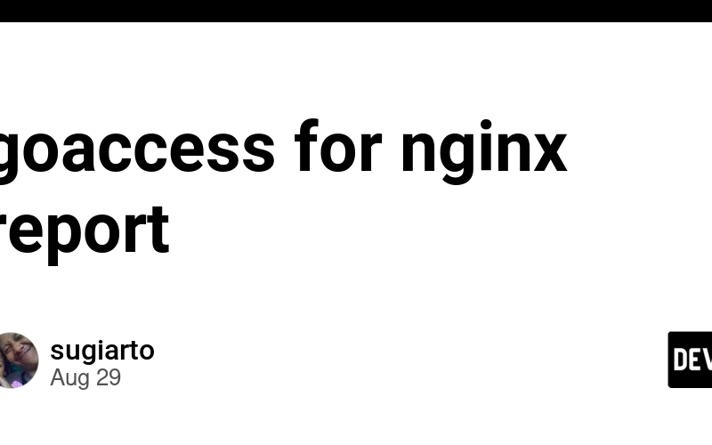 goaccess for nginx report