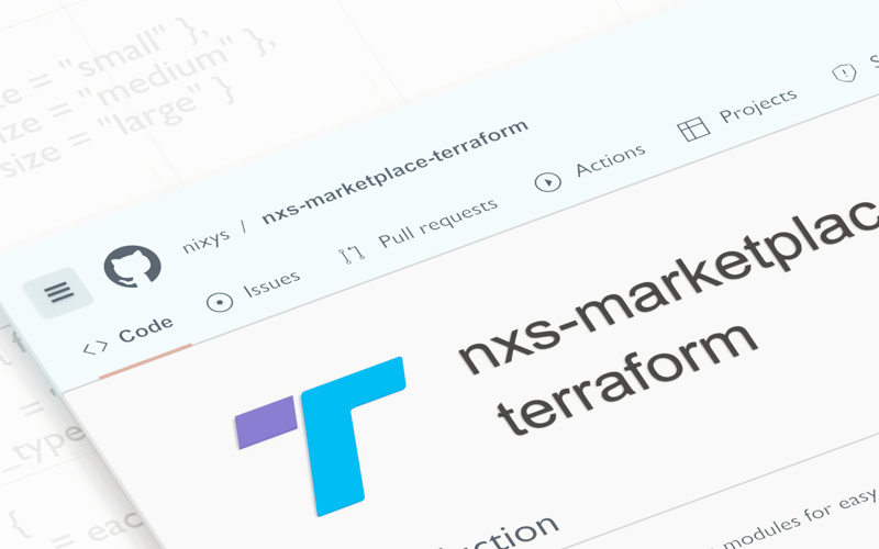 nxs-marketplace-terraform: love and use it