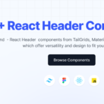 15+ Top React Header Components to use in 2024