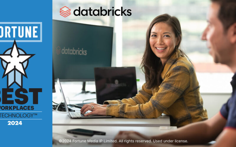 2024 Fortune Best Workplaces in Technology™ recognizes Databricks