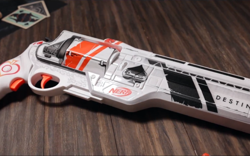 An artist says Nerf’s Destiny 2 hand cannon is a ripoff of their work