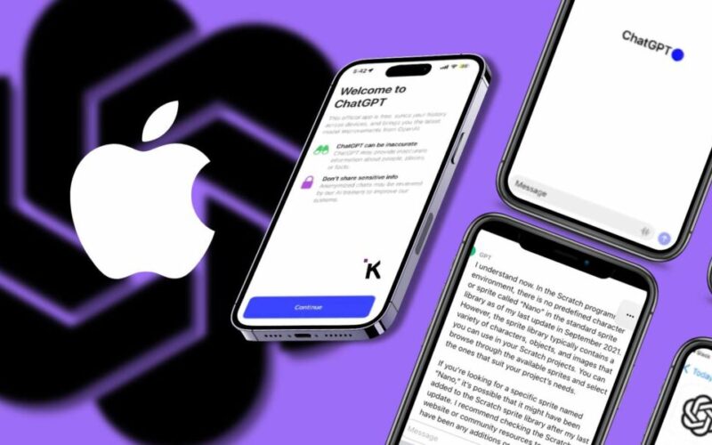 ChatGPT app on Apple devices