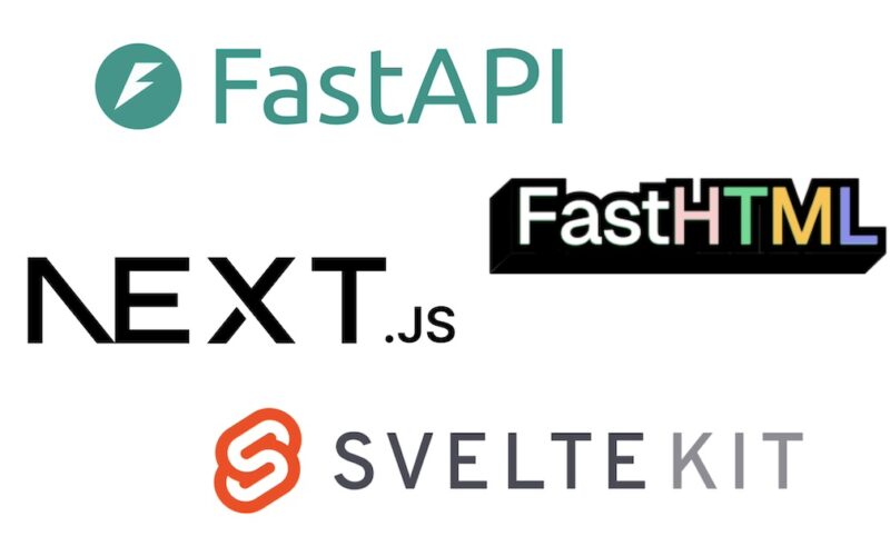 Building the Same App across Various Web Frameworks