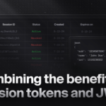 Combining the benefits of session tokens and JWTs