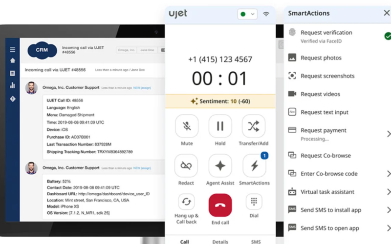 Contact center-as-a-service startup Ujet raises $76M to accelerate generative AI development - SiliconANGLE