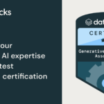 Establish your Generative AI expertise with the latest Databricks certification