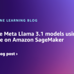 Fine-tune Meta Llama 3.1 models using torchtune on Amazon SageMaker | Amazon Web Services