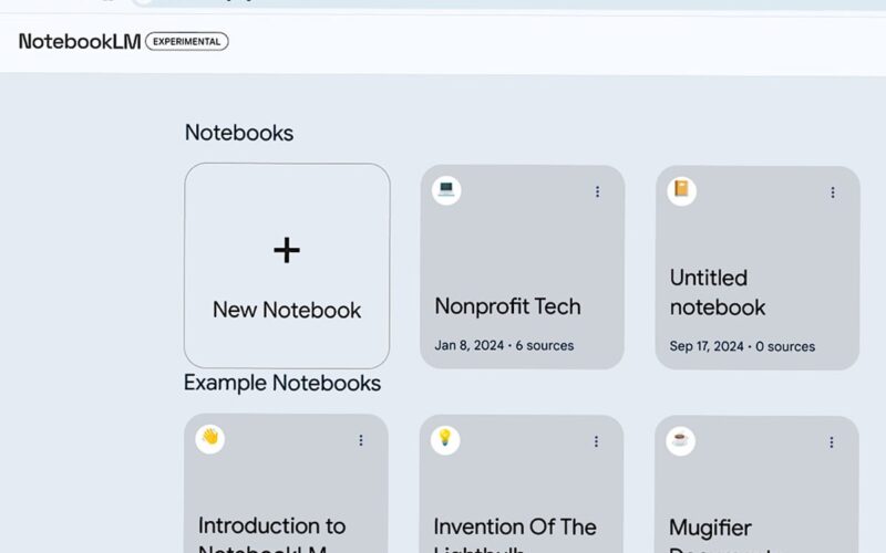 Google NotebookLM: Expands Sources, Adds Audio Features