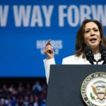 Harris sprints to the middle ahead of 2024 home stretch