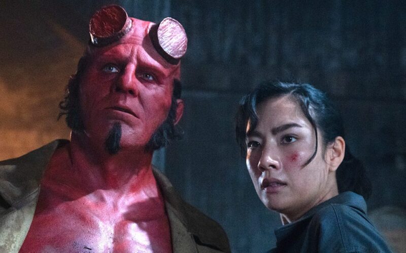 'Hellboy: The Crooked Man' has a gross transformation scene. It took 'a lot of rubber and a lot of lube' to make it work, the director said.