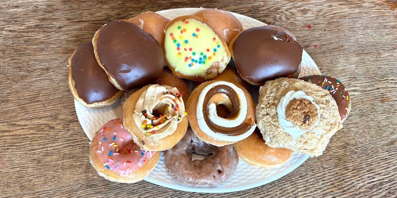 I tried every doughnut I could find at Krispy Kreme and ranked them from worst to best