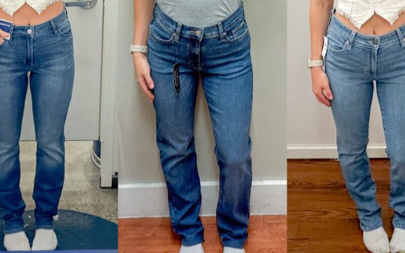 I tried on jeans at Old Navy, Banana Republic, and Gap. It reminded me that a good pair is worth the investment.