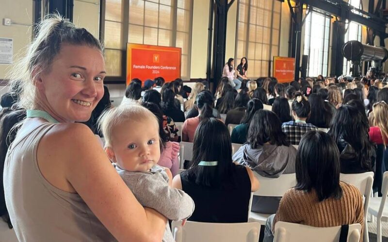 I was asked to leave an event for female founders because I had my baby with me. I don't think babies and business should remain separate.