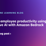 Improve employee productivity using generative AI with Amazon Bedrock | Amazon Web Services