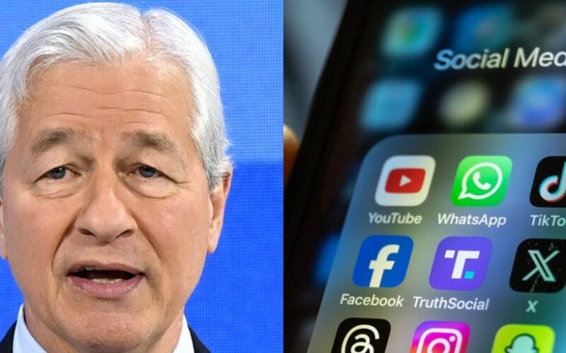 Jamie Dimon says TikTok and Facebook are a 'total stupid waste of time' and people should read books instead