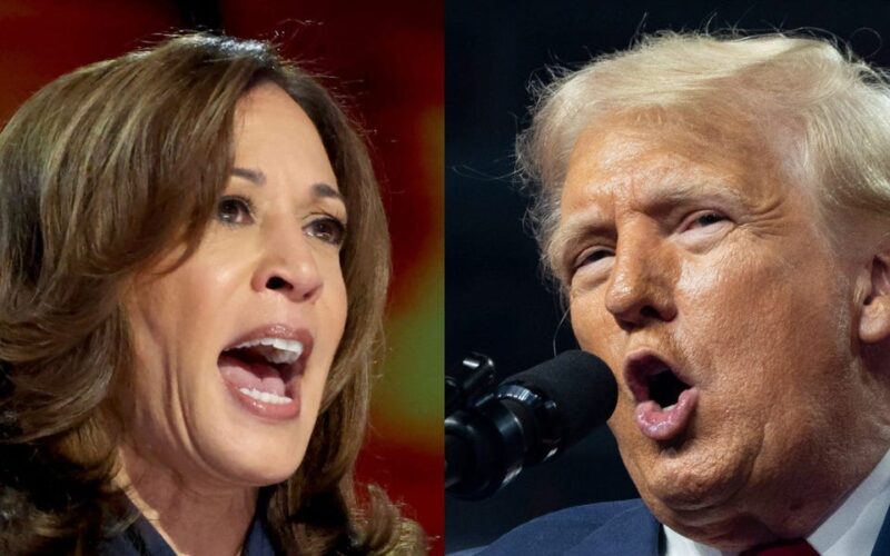 Kamala Harris says Trump 'disrespected sacred ground' just for a 'political stunt' at Arlington National Cemetery