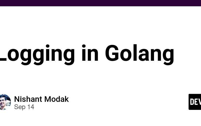 Logging in Golang