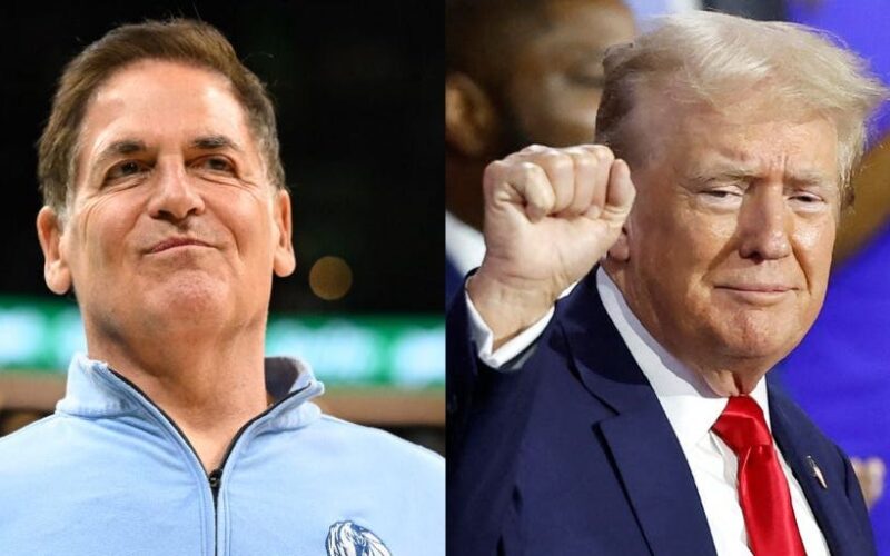 Mark Cuban mocks Trump for going even further than Bernie Sanders on capping credit card interest rates