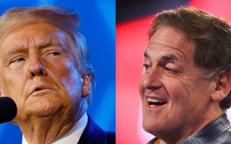 Mark Cuban says Trump seems to have 'a new tax cut or tariff' for every city he visits