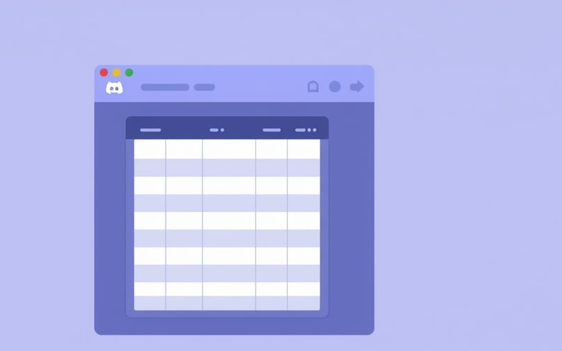 New PHP Package: Discord Table Builder