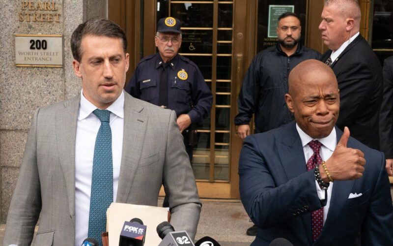 New York City taxpayers aren't footing the bill for Eric Adams' criminal corruption case