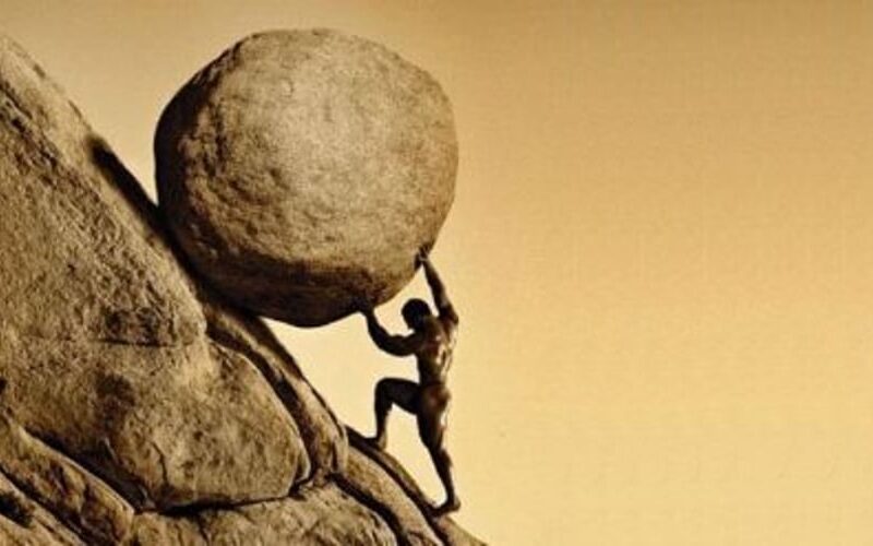 One must imagine Sisyphus writing a new JS framework