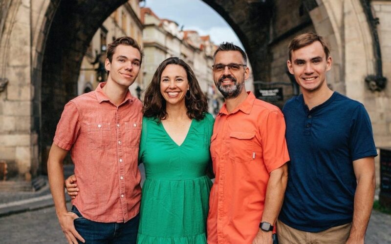 Our 2 sons moved to Europe for college. We quit our jobs and followed.