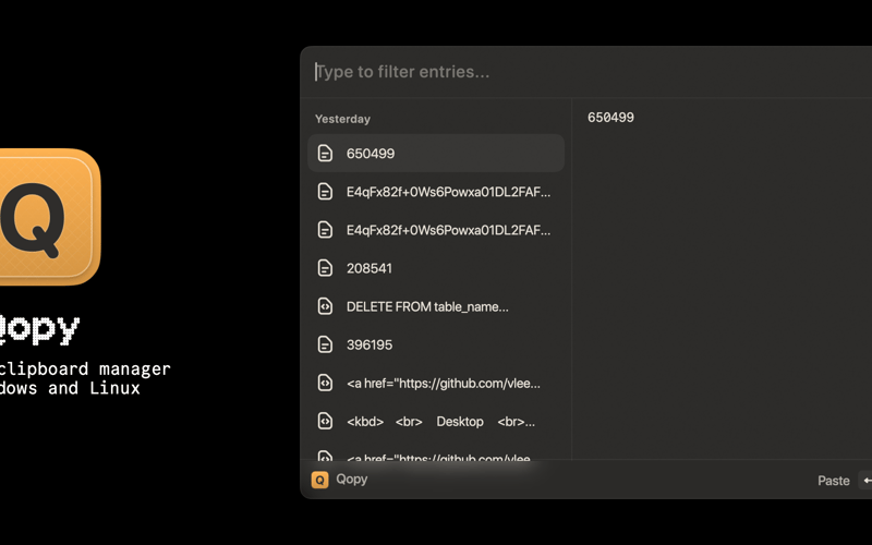 Qopy: My Favorite Clipboard Manager as a Developer