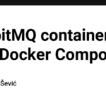 RabbitMQ container with Docker Compose