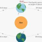 The first day of fall arrives on Sunday. A simple animation shows why the equinox changes the seasons.