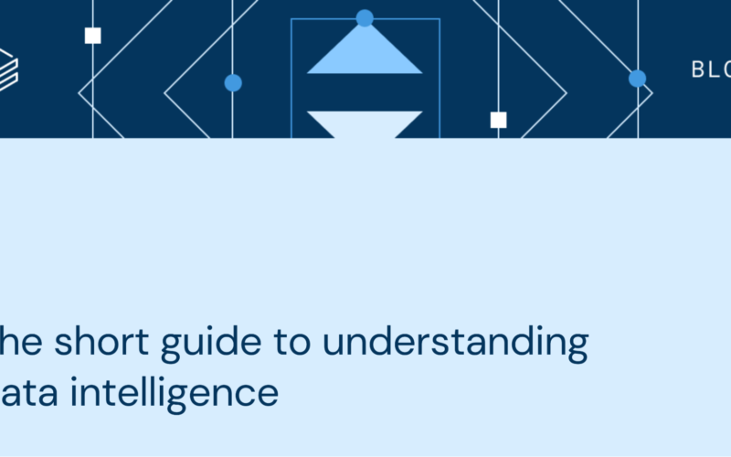 The short guide to understanding data intelligence