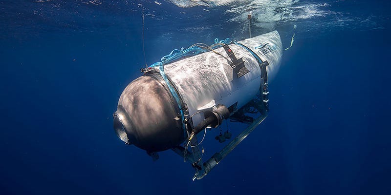 This is one of the last messages the Titan submersible's riders sent before the vessel imploded