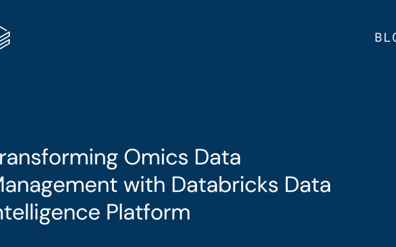 Transforming Omics Data Management with Databricks Data Intelligence Platform