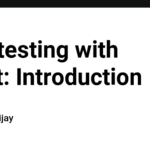 Unit testing with Xunit: Introduction