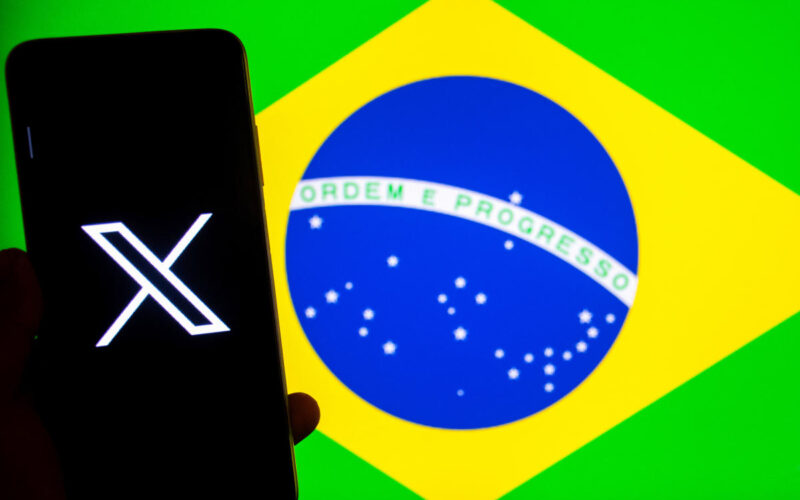 X is temporarily back online for some people in Brazil