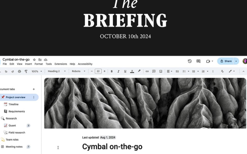 Briefing: Google Docs gets tabs, RIP Jira Issues