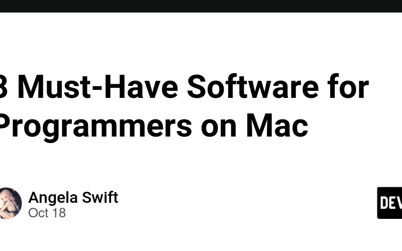 8 Must-Have Software for Programmers on Mac